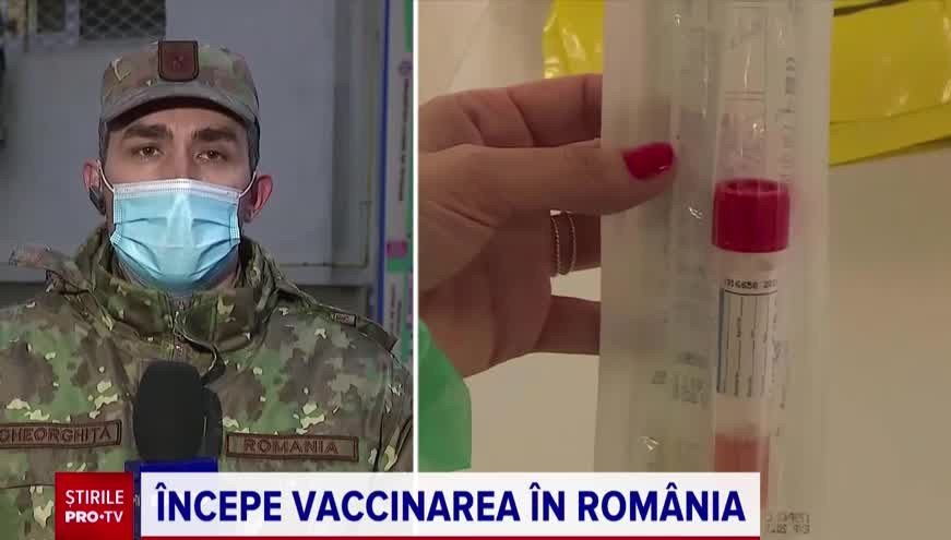 România a început, oficial, vaccinarea împotriva Covid-19. Dr. Gheorghiță: ”Era un moment așteptat”