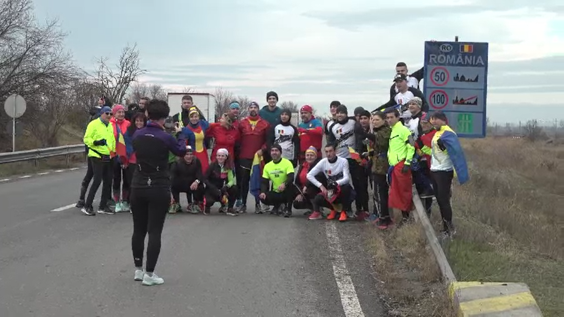 Zeci de tineri din Galaţi au sărbătorit Ziua Naţională a României în alergare