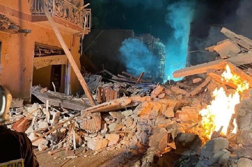 O clădire din Sicilia s-a prăbușit în urma unei explozii. Cel puțin un om a murit, iar alți 9 sunt căutați sub dărâmături