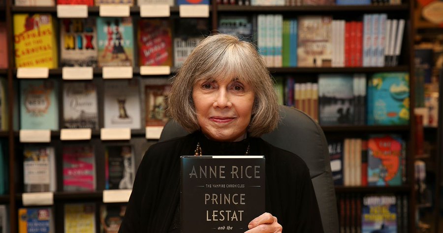 Scriitoarea Anne Rice, autoarea romanului 