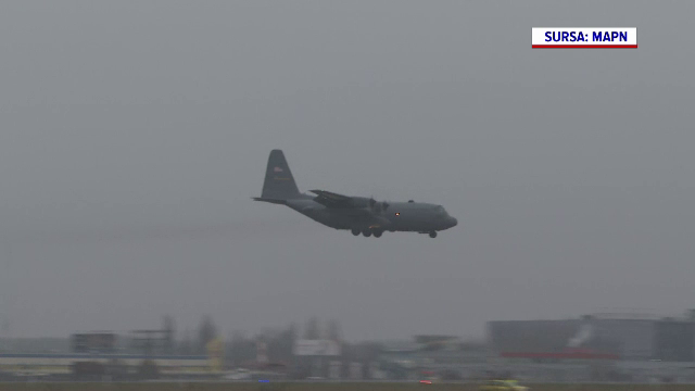 America ne-a donat o aeronavă de tip C-130 Hercules