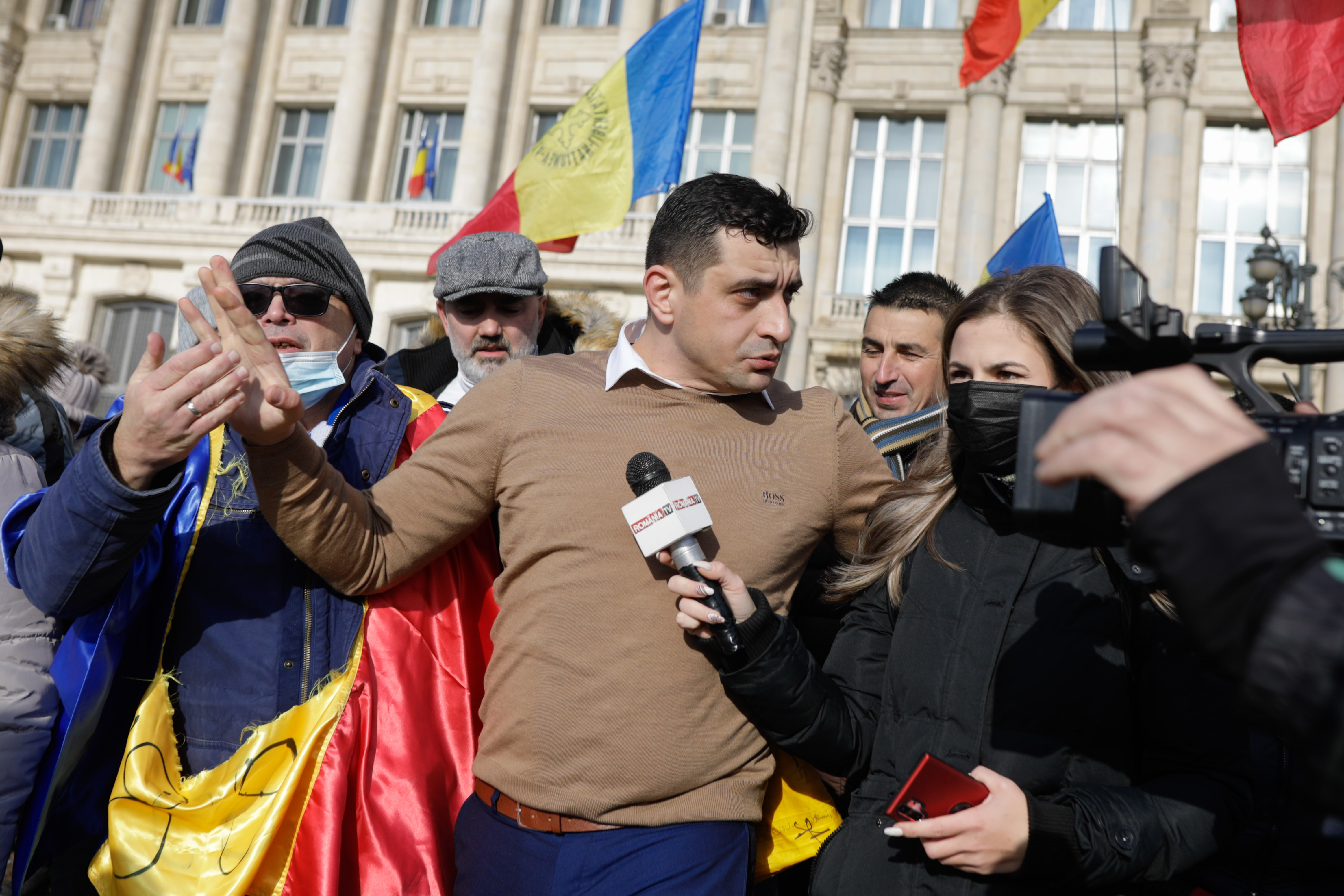 Reacția lui George Simion, după ce Dominic Fritz l-a acuzat că a intrat cu o „bandă” Aur în Primăria Timișoara