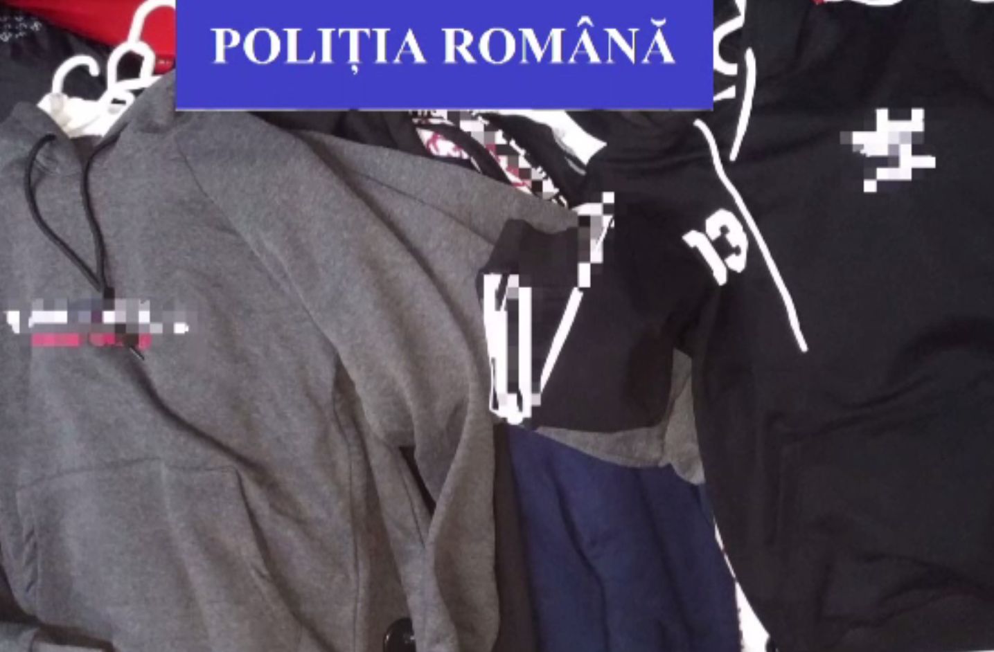 Magazin cu haine de firmă contrafăcute, închis în Bihor