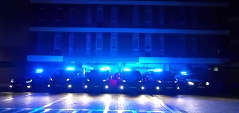 Mesaj viral de sărbători al MAI. Clip video cu luminile maşinilor de intervenţie şi un celebru colind. VIDEO