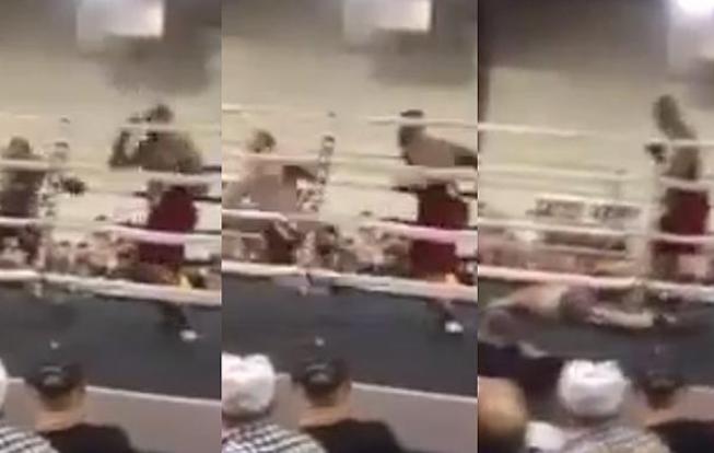 VIDEO. Gestul care i-a adus acestui boxer suspendarea. Ce a facut in ring