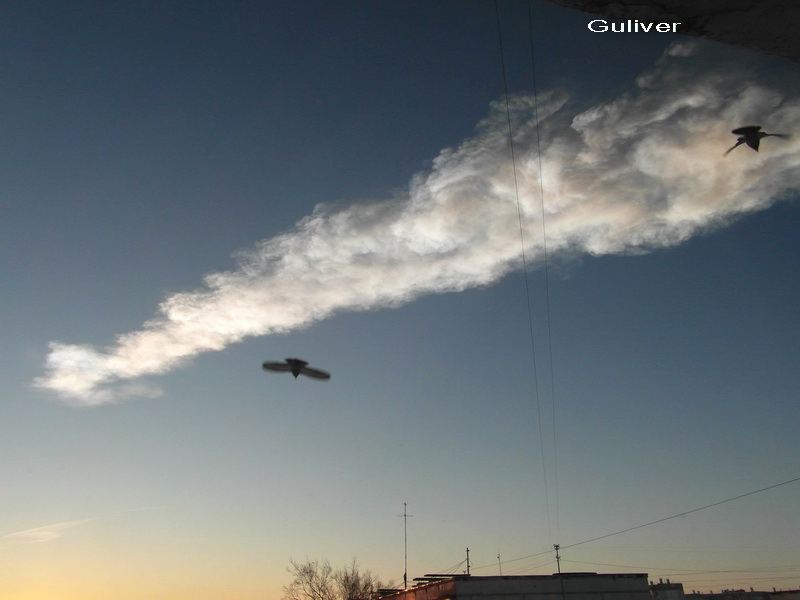 VIDEO. Un meteorit a explodat deasupra Rusiei. Agentia spatiala rusa: 