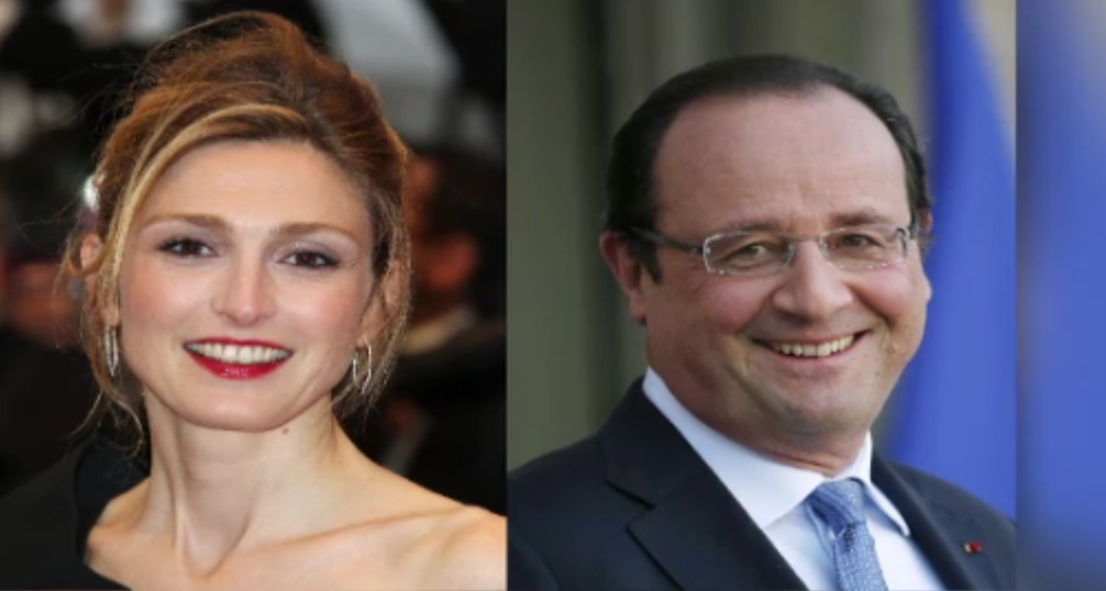 Julie Gayet si Francois Hollande s-au despartit