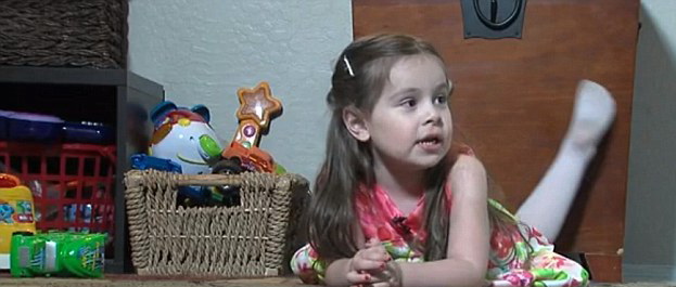O fata in varsta de 3 ani are un IQ egal cu cel al unor genii ca Albert Einstein sau Stephen Hawking. VIDEO