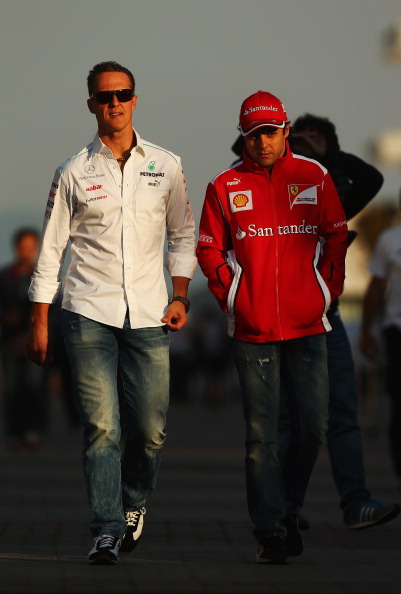 Felipe Massa l-a vizitat la spital pe Michael Schumacher: 