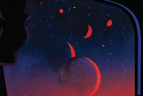 O calatorie la 40 de ani lumina distanta spre exoplanetele din sistemul solar TRAPPIST- 1. Imaginea dezvaluita de NASA