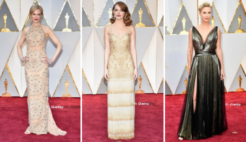 Emma Stone, Charlize Theron, Nicole Kidman, printre cele mai bine imbracate staruri. Cine a gresit pe covorul rosu. GALERIE