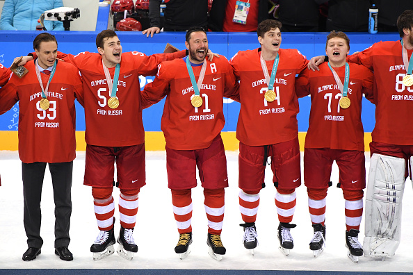 Sportivii olimpici din Rusia, titlul olimpic după 26 ani la hochei. Gestul sfidător făcut de ruși