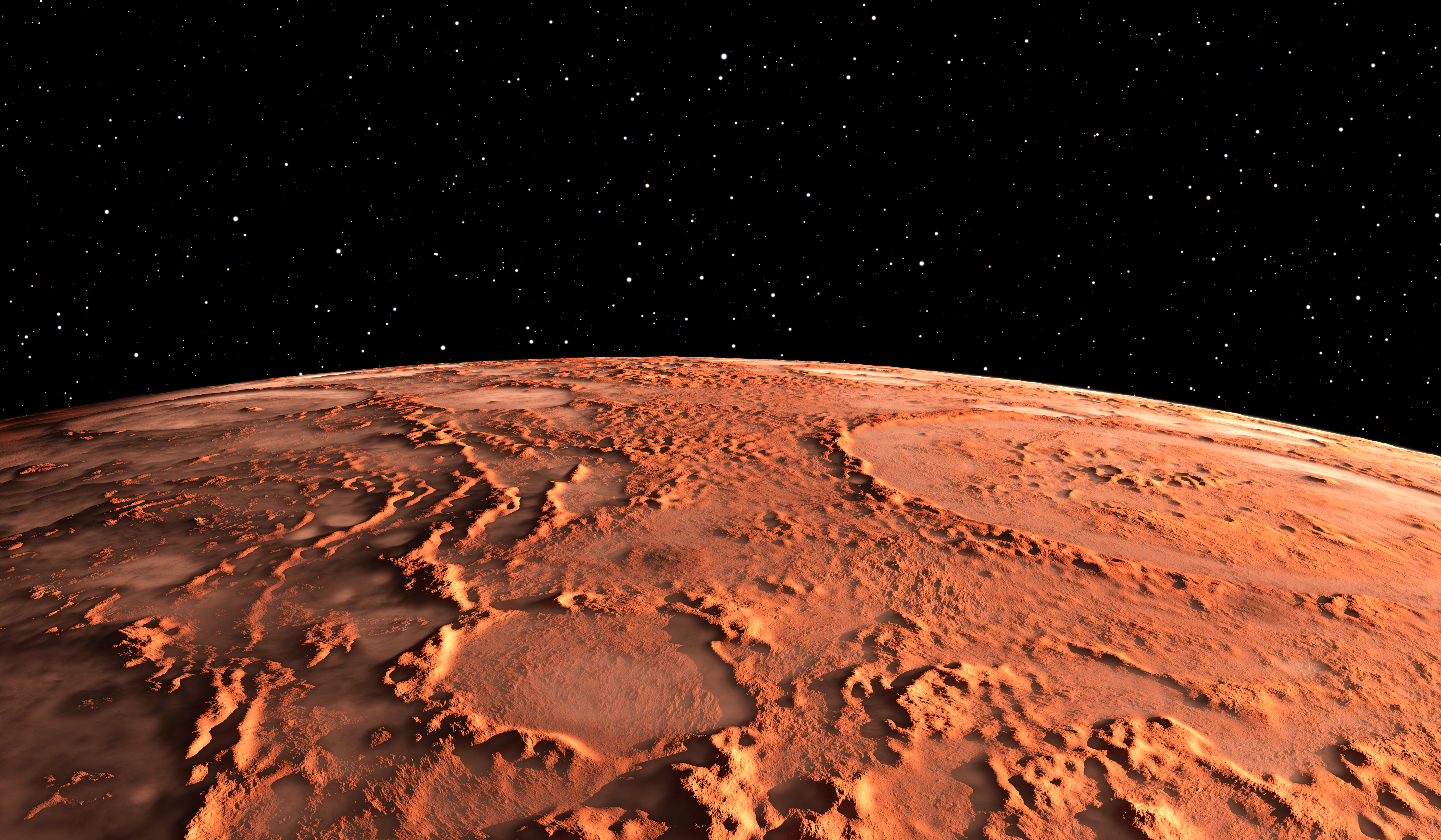 Misiunea Hope a Emiratelor Arabe Unite a transmis prima imagine cu planeta Marte. FOTO