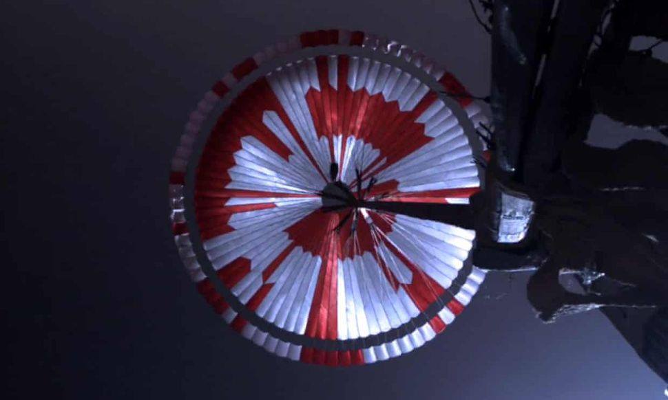 Mesajul ascuns de NASA în modelul parașutei folosită de roverul Perseverance pentru a ateriza pe Marte