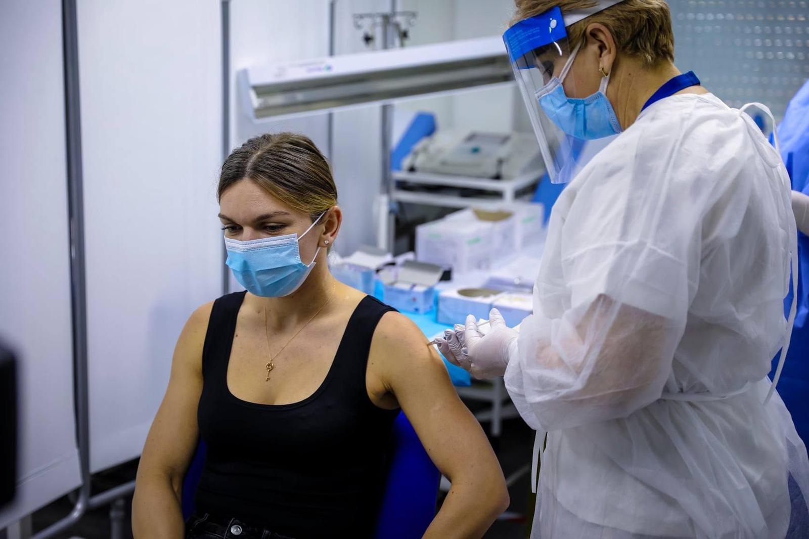 Simona Halep a primit vaccinul anti-COVID. “Mă simt mai în siguranță” - Imaginea 1