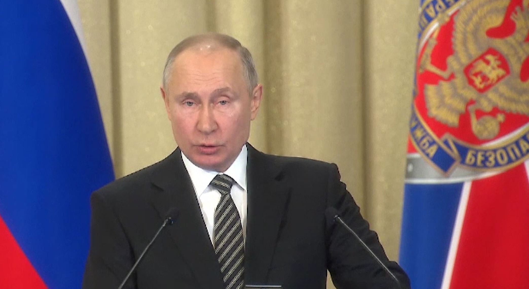Putin acuză o campanie occidentală agresivă contra Rusiei. Ce a cerut FSB-ului