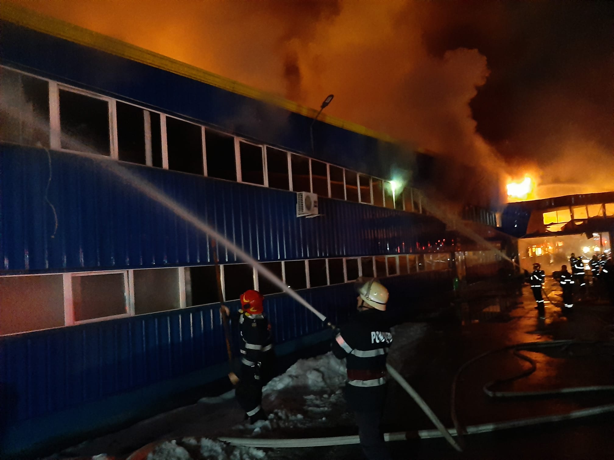 Ciolacu: ”Una dintre cele mai mari fabrici românești a fost cuprinsă de un incendiu devastator”