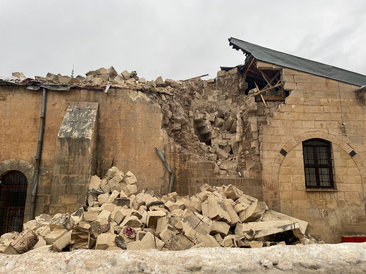 Un castel construit acum peste 2.200 ani a fost distrus de cutremurul din Turcia. GALERIE FOTO și VIDEO - Imaginea 9