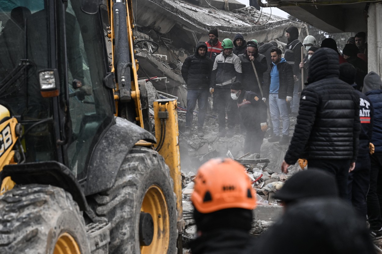 Cutremur de 7,8 în Turcia și Siria. Bilanț uriaș al victimelor. Vremea rea, obstacol pentru salvatori VIDEO și GALERIE FOTO - Imaginea 37