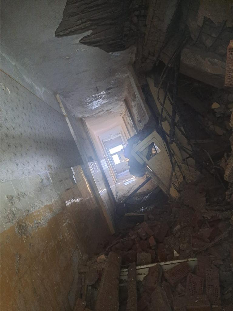 O parte a Sanatoriului Marila din Caraș-Severin s-a prăbușit. Zeci de pacienți erau în clădirea de 90 de ani | GALERIE FOTO - Imaginea 5