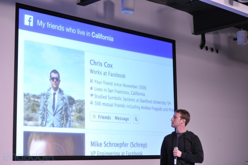 Mark Zuckerberg a prezentat noul Graph Search, cel mai avansat motor de cautare intern - Imaginea 3