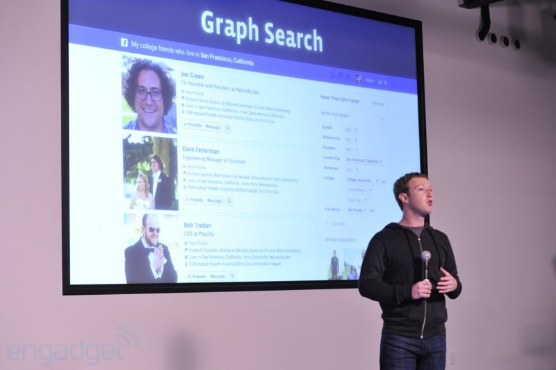 Mark Zuckerberg a prezentat noul Graph Search, cel mai avansat motor de cautare intern - Imaginea 5