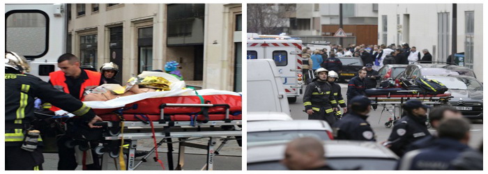 Filmul atentatului terorist din Franta, soldat cu 12 morti, care a indoliat o lume intreaga. 