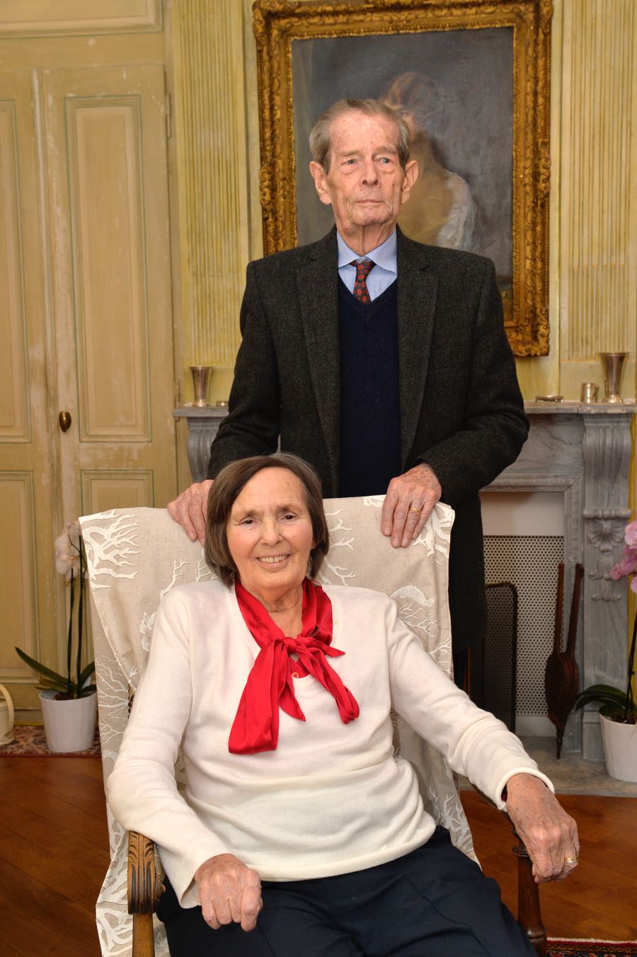 Noi fotografii cu Regele Mihai si Regina Ana, date publicitatii. Fostul suveran n-a mai aparut in public din noiembrie 2014 - Imaginea 4