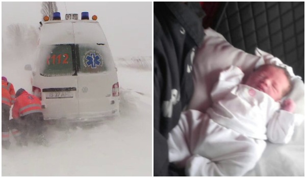 Misiuni dramatice pentru salvatori: interventii pentru 102 gravide si 51 de persoane blocate in masini. Gerul a facut 2 morti