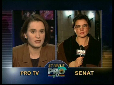 Imagini de arhivă cu Cristina Țopescu la PRO TV: corespondent și prezentator de știri - Imaginea 4