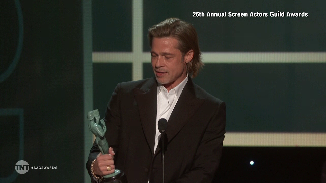 Premiile SAG. Brad Pitt și Jennifer Aniston s-au felicitat în culise - Imaginea 3