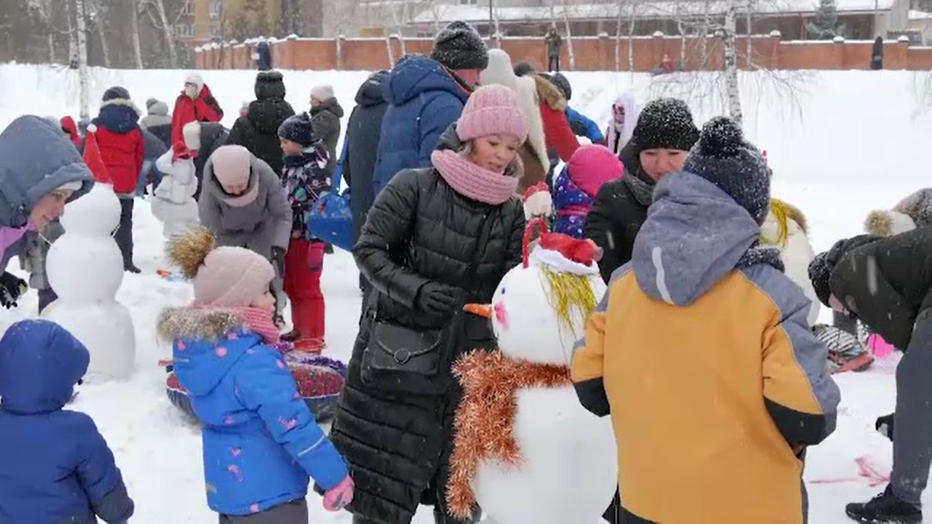 Festival dedicat oamenilor de zăpadă, în Rusia. CUm arată creațiile unice