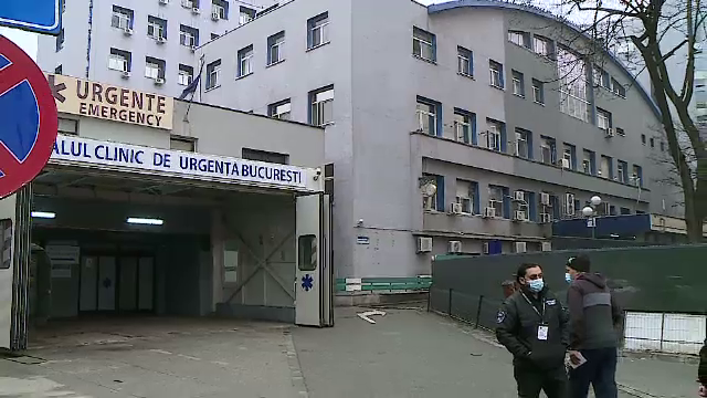 O pacientă s-a aruncat de la etaj, la Spitalul de Urgenţă Floreasca, din Capitală