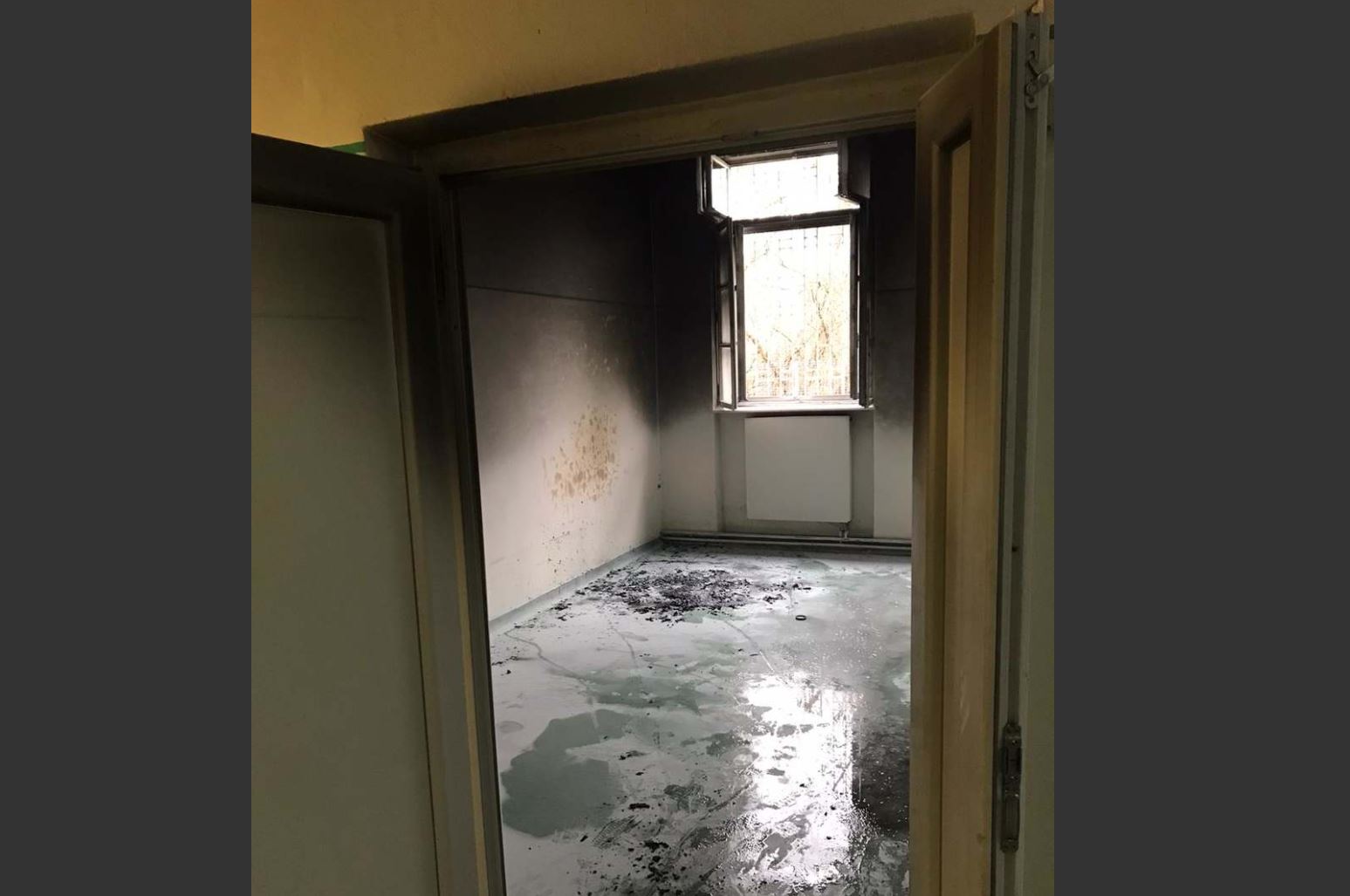 Incendiu la Spitalul de Psihiatrie din Gătaia, într-un salon cu pacienți COVID. Cum au izbucnit flăcările