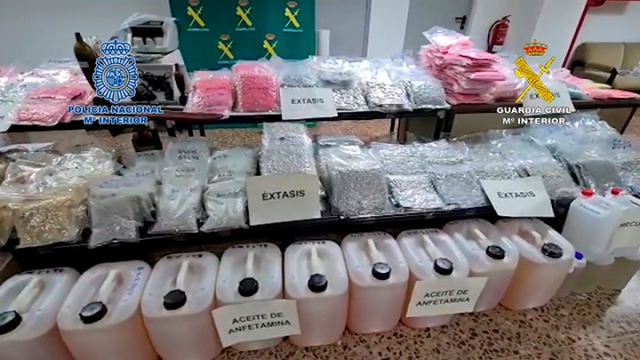 Cantitate record de droguri confiscată în Spania. Printre membrii organizației sunt și români