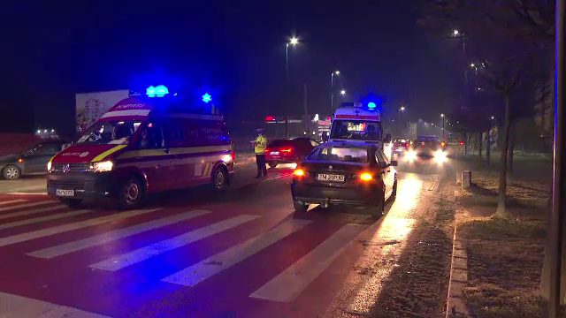 Accident înfiorător la Timișoara. O șoferiță de 19 ani a lovit în plin un bărbat, chiar pe trecerea de pietoni