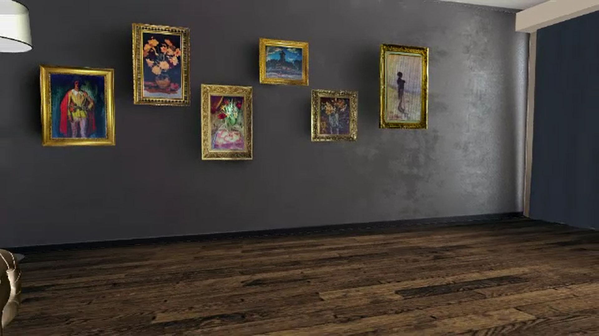Două din cele zece tablouri dispărute dintr-o galerie de artă din București au fost găsite de polițiști