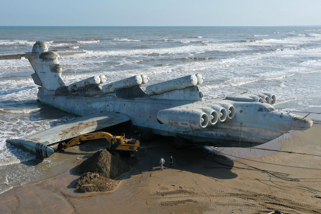Monstrul de la Marea Caspică. Ce putea să facă unul dintre cele mai spectaculoase avioane din istorie GALERIE FOTO