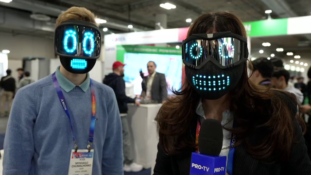 CES 2025. Roboți, ecrane pentru dislexici sau gutiere inteligente. Ce poate face masca smart