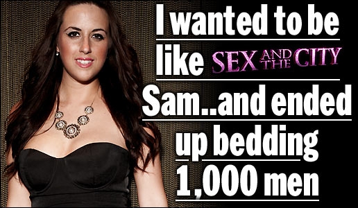 Sex cu 1000 de barbati ca sa o imite pe Samantha din Sex and the City!