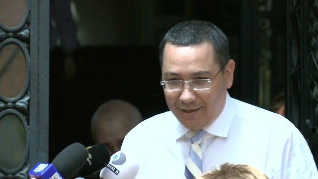 Ponta: O sa incepem sa aplicam masurile fiscale fie prin OUG, fie prin asumarea raspunderii
