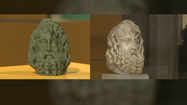 Expozitie la Muzeul National de Istorie: obiecte vechi de sute de ani au fost replicate cu ajutorul capacelor de plastic