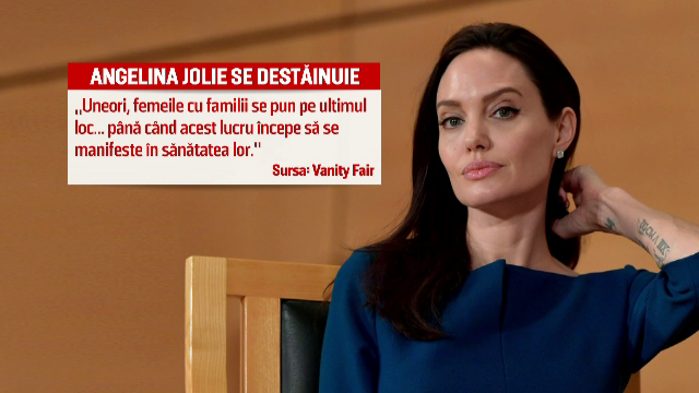 Angelina Jolie, destainuiri despre viata de dupa despartirea de Brad Pitt. Actrita a suferit de o paralizie faciala