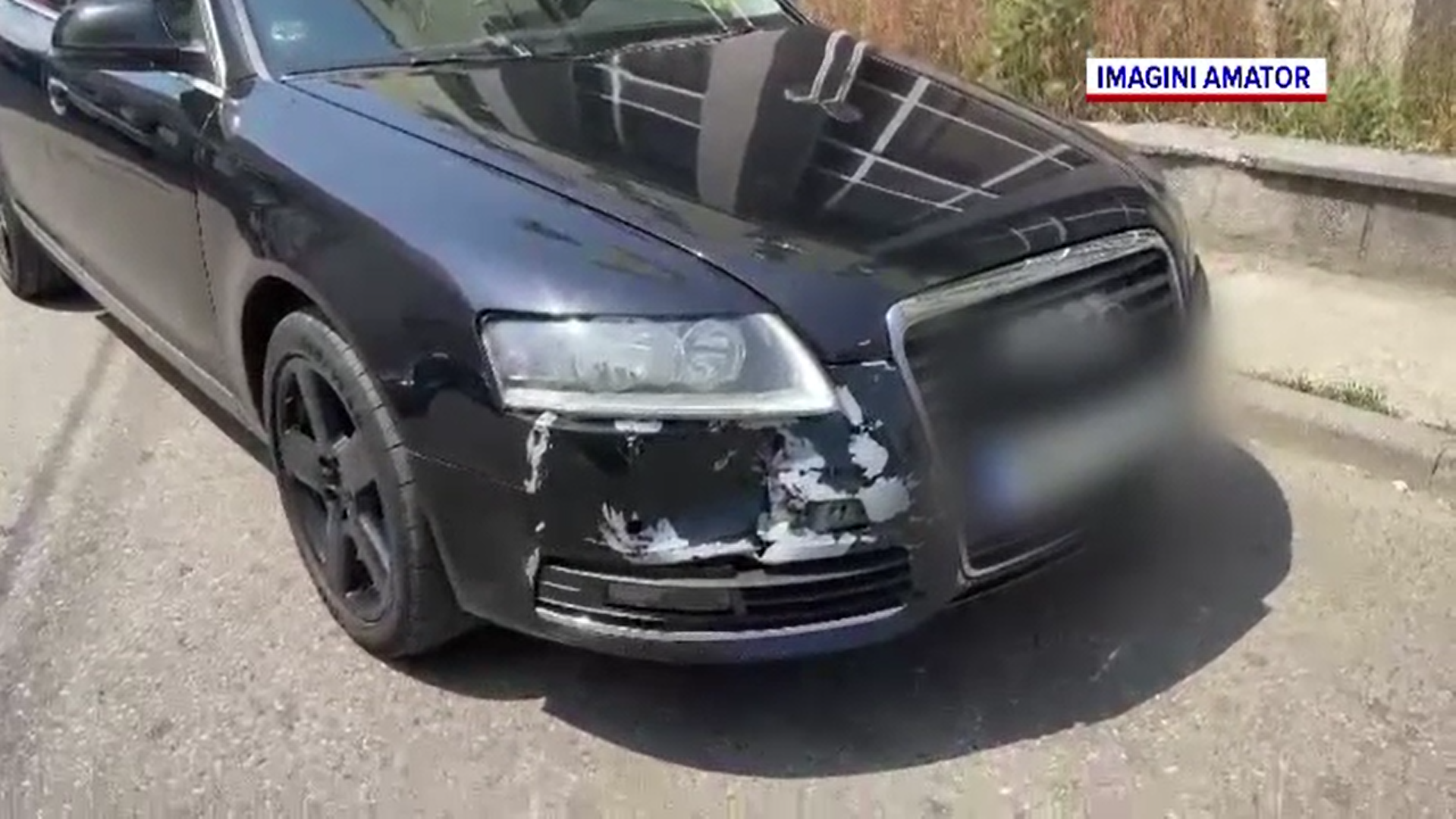Un polițist din Timiș a provocat un accident după ce s-a urcat băut la volan