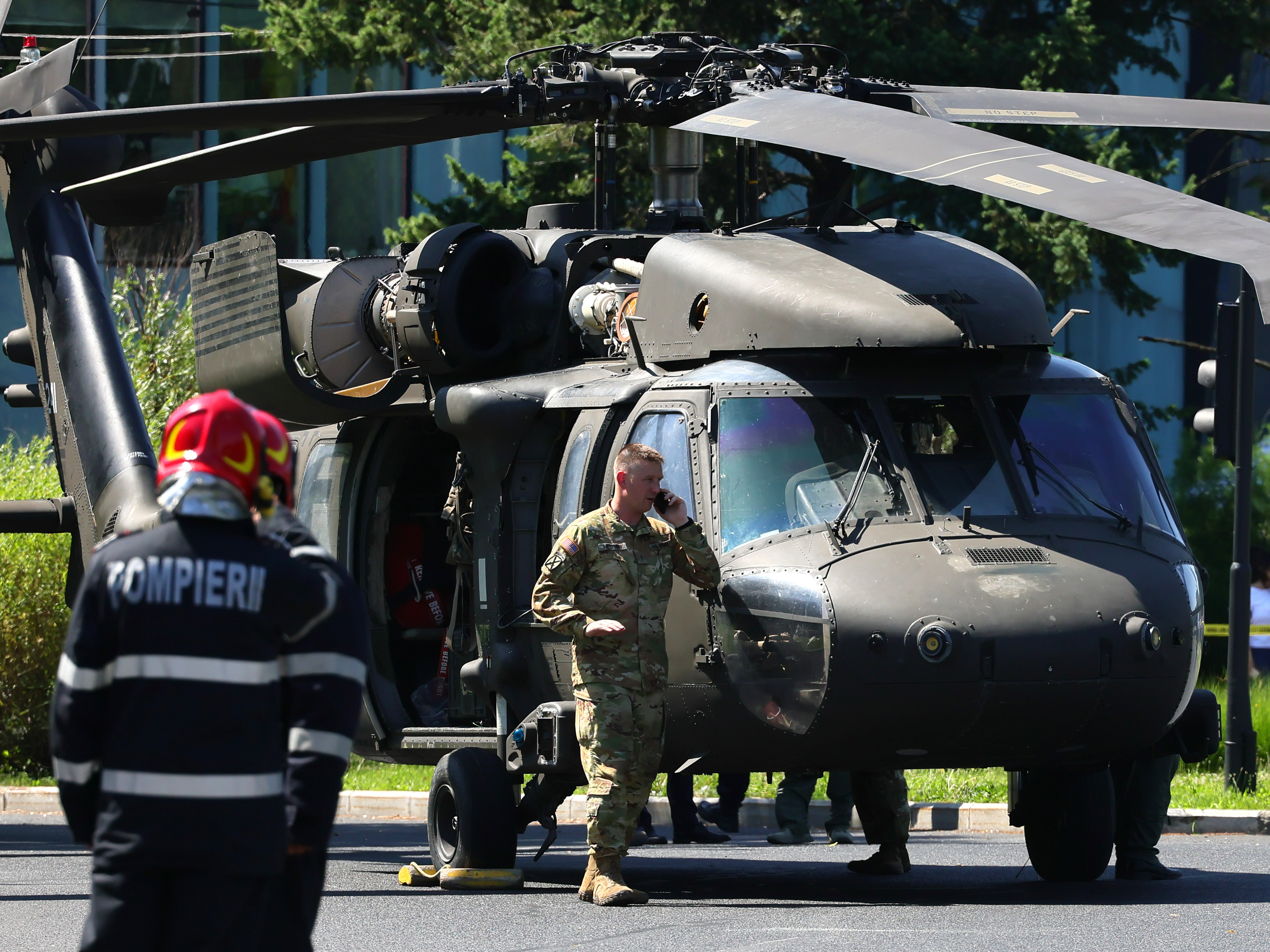 ”Black Hawk Down” în București. Elicopter militar american, aterizat forțat: ”Puteam să asistăm la o tragedie” - Imaginea 5