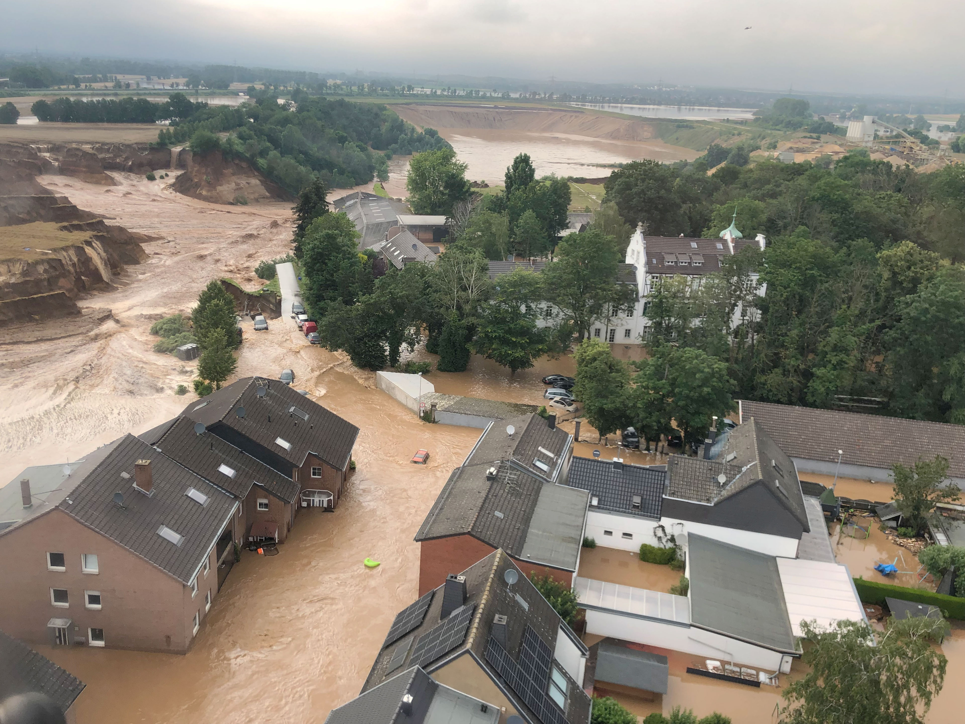 Corpul unei femei, victimă a inundaţiilor din iulie, din Germania, a fost găsit în Olanda