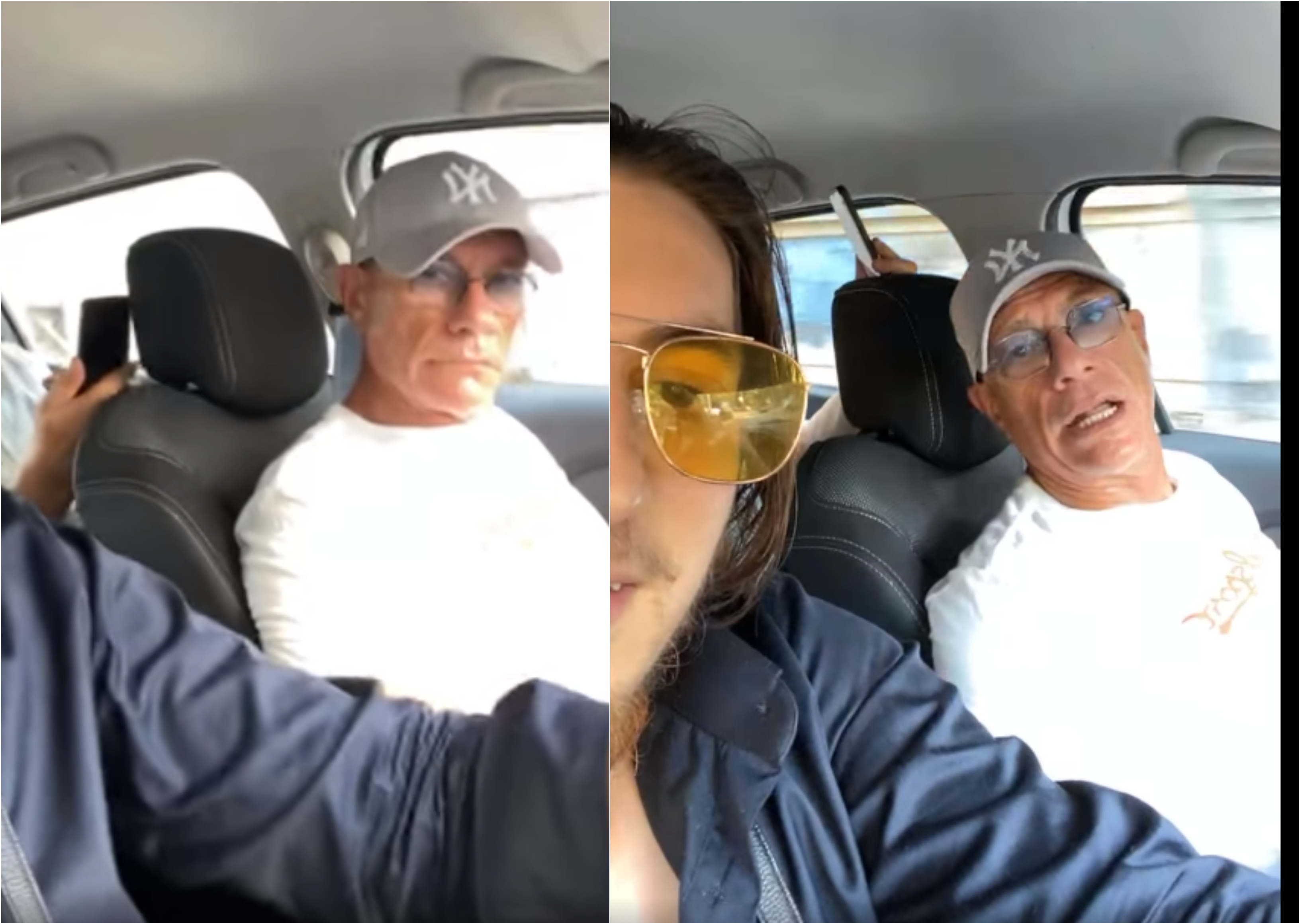 VIDEO. Jean-Claude Van Damme, filmat într-o mașină alături de români, ascultând manele