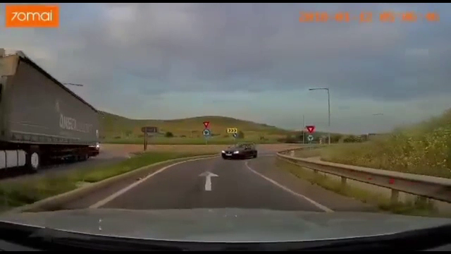 Reacția unui șofer surprins pe contrasens pe autostrada A3. Riscă sancţiuni dure