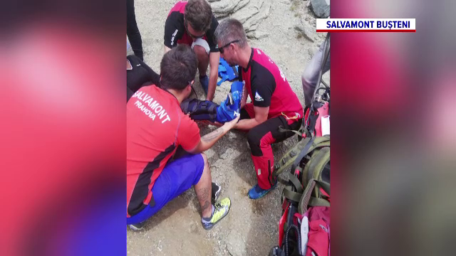 O turistă din Slovenia echipată necorespunzător a suferit o accidentare gravă, lângă Sfinx
