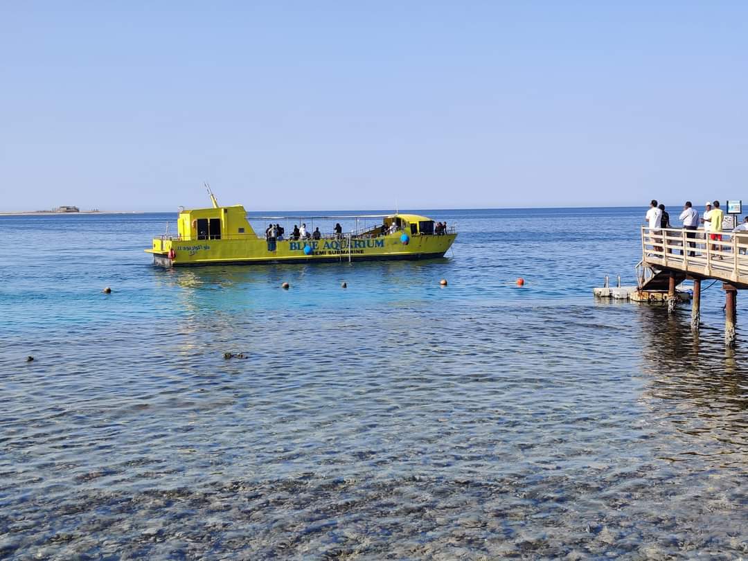 Unele plaje din stațiunea egipteană Hurghada au fost redeschise. Turiștii spun că în zonă sunt în continuare rechini. FOTO - Imaginea 6